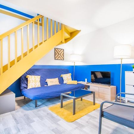 Charmant T2 Sur Ile De Nantes Avec Parking Et Balcon Exteriör bild