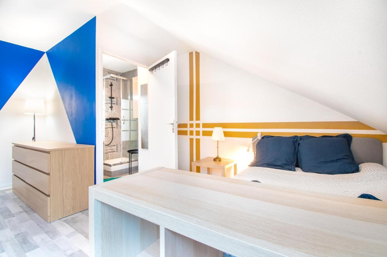 Charmant T2 Sur Ile De Nantes Avec Parking Et Balcon Exteriör bild